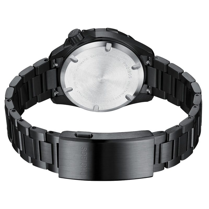PHOIBOS APOLLO DLC 200M Automatic Diver With Matte Blue Dial #PY056BX