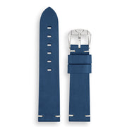 Squale 1521 OEM 20mm Blue Leather Watch Strap #CINCUOBLUE up
