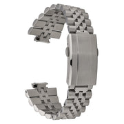 Islander Brushed and Polished Link Watch Bracelet for Bulova Seville #BRAC-130