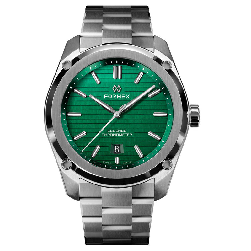 Formex Essence Swiss Automatic Chronometer with Green Dial #0330-1-6300-100