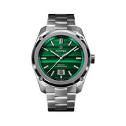 Formex Essence Swiss Automatic Chronometer with Green Malachite Dial #0330-1-6690-100