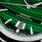 Formex Essence Swiss Automatic Chronometer with Green Malachite Dial #0330-1-6690-100