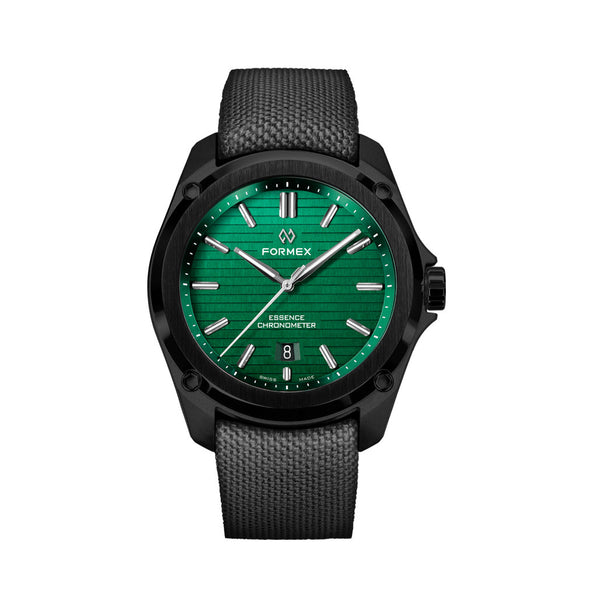 Formex Essence Leggera COSC Automatic Carbon Case Watch with Mamba Green Dial #0330.4.6300.833