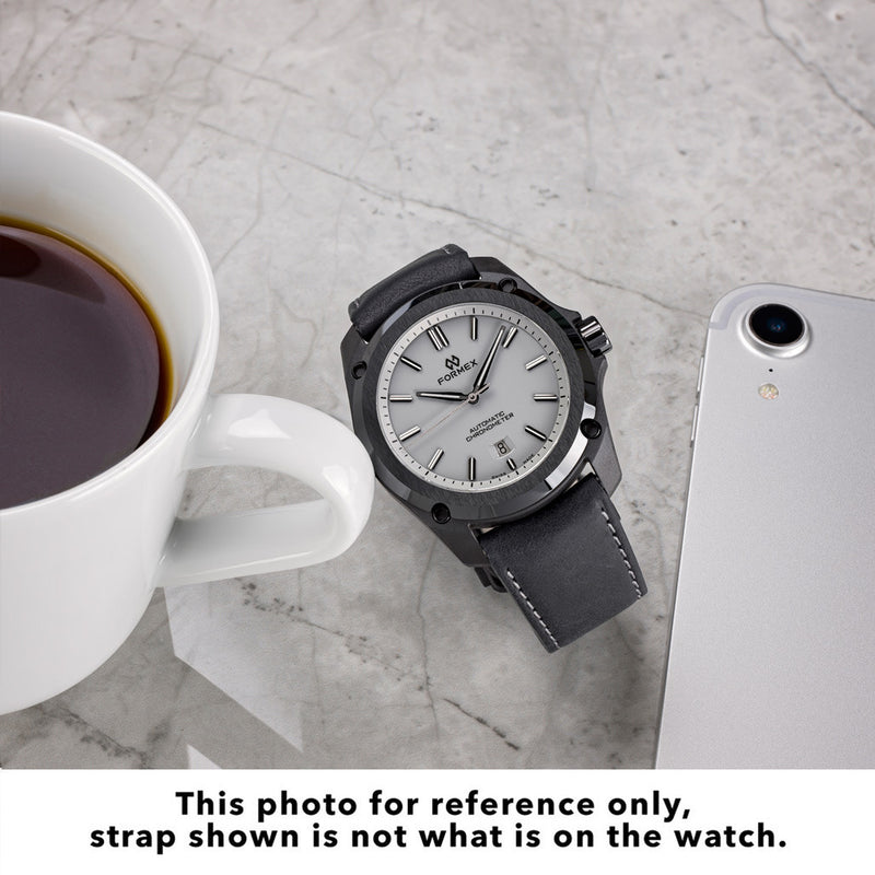 Formex Essence Leggera COSC Automatic Carbon Case Watch with Cool Grey Dial #0330.4.6309.833 lifestyle