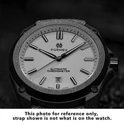 Formex Essence Leggera COSC Automatic Carbon Case Watch with Cool Grey Dial #0330.4.6309.833 lifestyle
