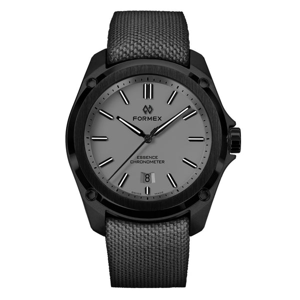 Formex Essence Leggera COSC Automatic Carbon Case Watch with Cool Grey Dial #0330.4.6309.833 zoom