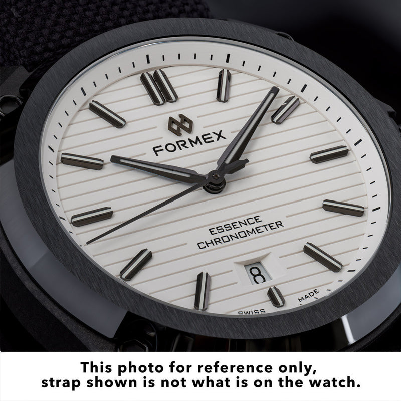 Formex Essence Leggera COSC Automatic Carbon Case Watch with Arctic White Dial #0330.4.6311.811 Lifestyle