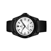 Formex Essence Leggera COSC Automatic Carbon Case Watch with Arctic White Dial #0330.4.6311.811 side