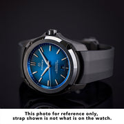 Formex Essence Leggera COSC Automatic Carbon Case Watch with Electric Blue Dial #0330.4.6339.844 lifestyle