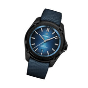 Formex Essence Leggera COSC Automatic Carbon Case Watch with Electric Blue Dial #0330.4.6339.844 tilt
