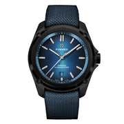Formex Essence Leggera COSC Automatic Carbon Case Watch with Electric Blue Dial #0330.4.6339.844 zoom