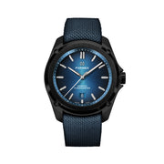 Formex Essence Leggera COSC Automatic Carbon Case Watch with Electric Blue Dial #0330.4.6339.844