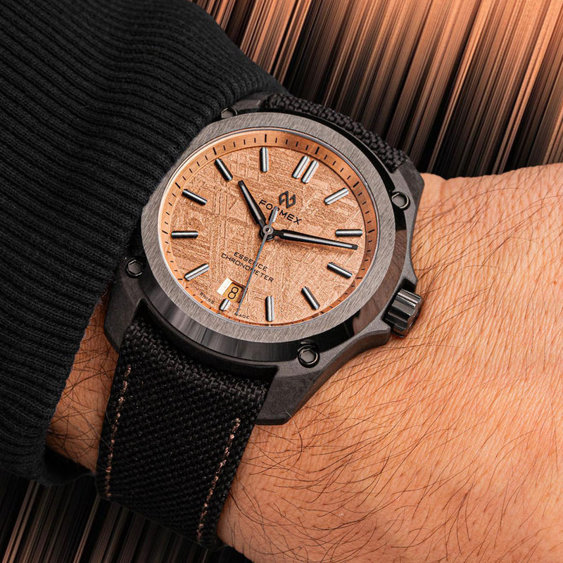 Formex Essence Leggera FortyOne Chronometer with Space Gold Meteorite Dial #0331-4-6395-825