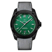 Formex Essence Leggera FortyOne (41mm) COSC Automatic Carbon Case Watch with Mamba Green Dial #0331.4.6300.833