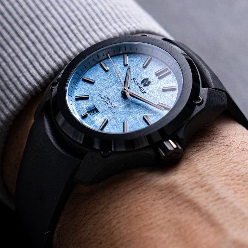 Formex Essence Leggera FortyOne Chronometer with Space Glacier Meteorite Dial #0331.4.6398.910