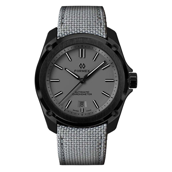 Formex Essence Leggera FortyOne (41mm) COSC Automatic Carbon Case Watch with Cool Grey Dial #0331.4.6309.833 watches