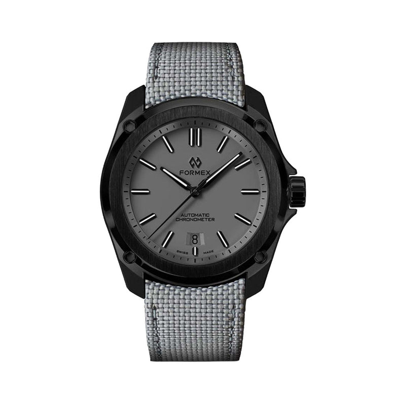 Formex Essence Leggera FortyOne (41mm) COSC Automatic Carbon Case Watch with Cool Grey Dial #0331.4.6309.833 watches