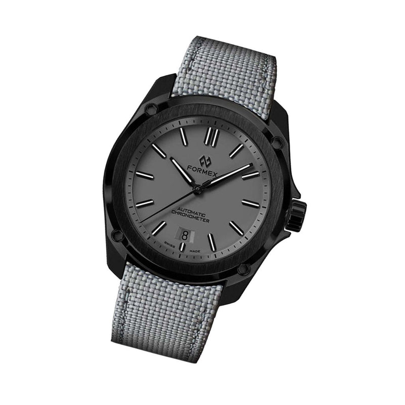 Formex Essence Leggera FortyOne (41mm) COSC Automatic Carbon Case Watch with Cool Grey Dial #0331.4.6309.833 watches