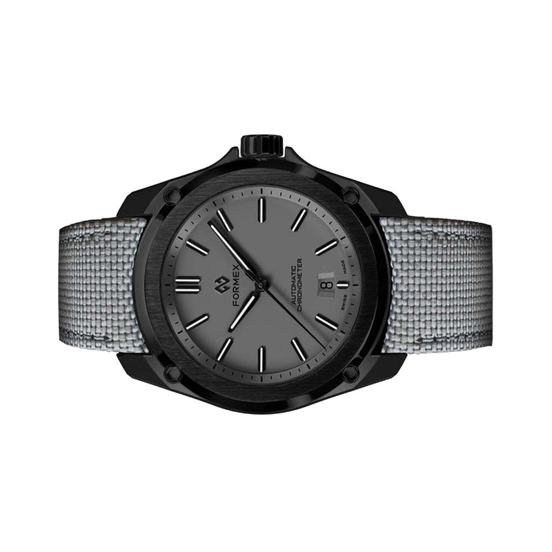 Formex Essence Leggera FortyOne (41mm) COSC Automatic Carbon Case Watch with Cool Grey Dial #0331.4.6309.833 watches