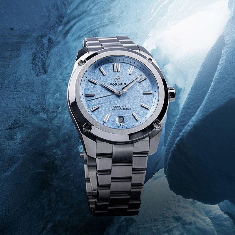 Formex Essence ThirtyNine Chronometer with Space Glacier Meteorite Dial #0333-9-6693-100