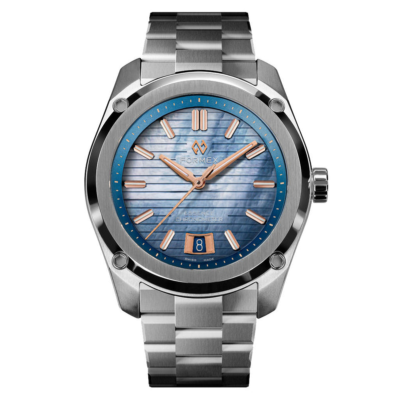 Formex Essence ThirtyNine Swiss Automatic Chronometer with "Mother-of-Sky" Pearl Dial #0333-1-6603-100 zoom