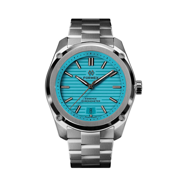 Formex Essence 39mm Swiss Splash Automatic Chronometer with Baby Blue Dial #0333-1-6637-100