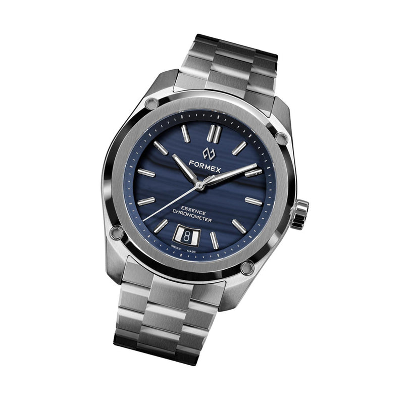 Formex Essence ThirtyNine Swiss Automatic Chronometer with Blue Agate Dial #0333-1-6639-100