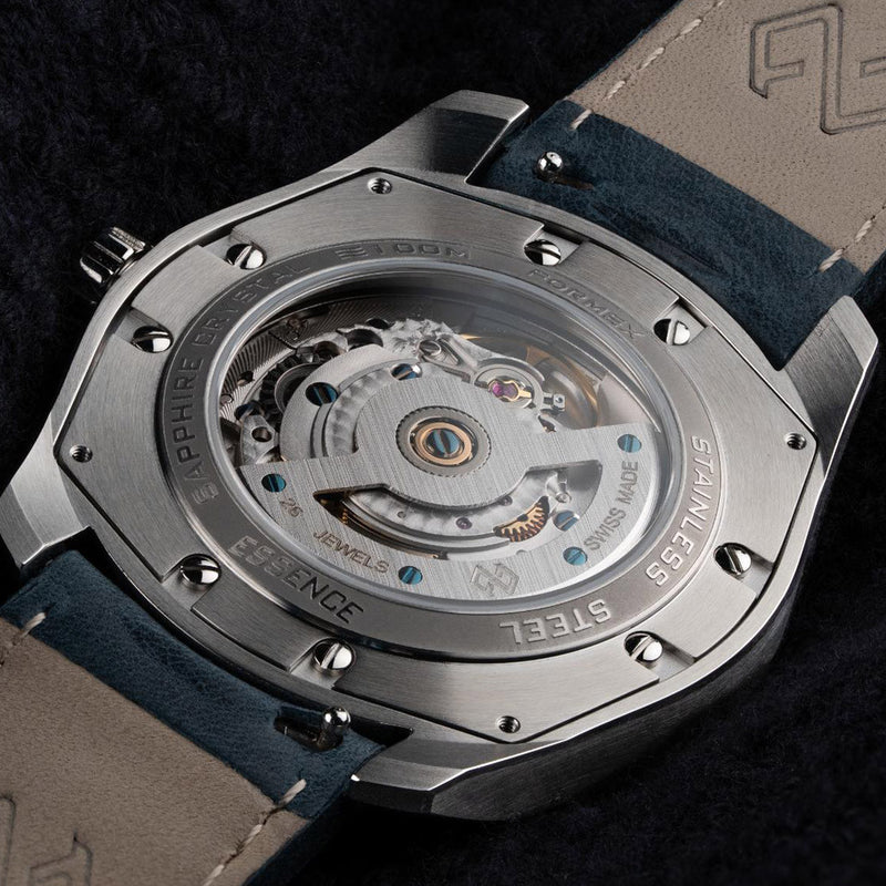Formex Essence ThirtyNine Swiss Automatic Chronometer with Blue Agate Dial #0333-1-6639-100