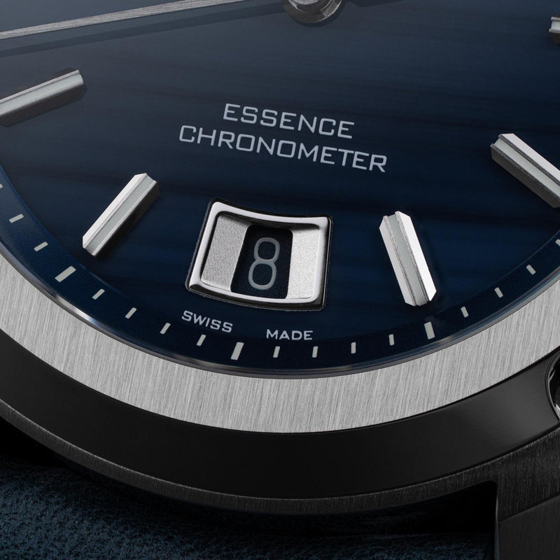 Formex Essence ThirtyNine Swiss Automatic Chronometer with Blue Agate Dial #0333-1-6639-100