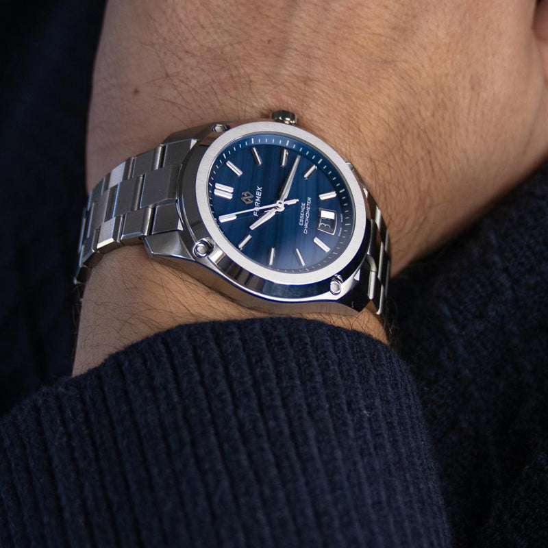 Formex Essence ThirtyNine Swiss Automatic Chronometer with Blue Agate Dial #0333-1-6639-100