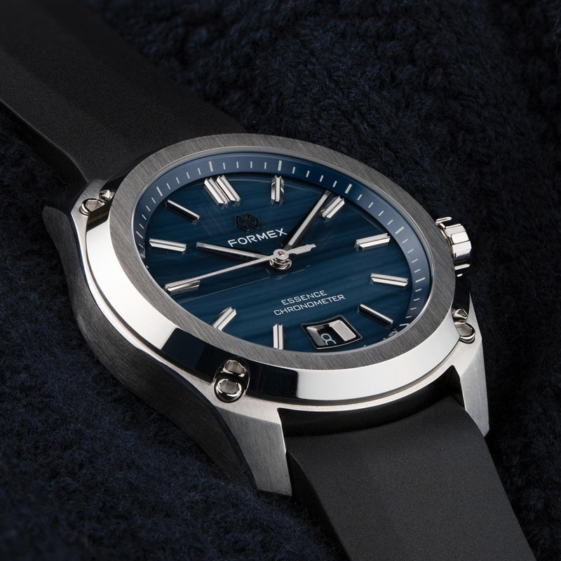 Formex Essence ThirtyNine Swiss Automatic Chronometer with Blue Agate Dial #0333-1-6639-100