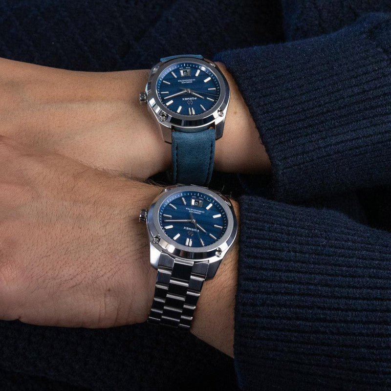 Formex Essence ThirtyNine Swiss Automatic Chronometer with Blue Agate Dial #0333-1-6639-100