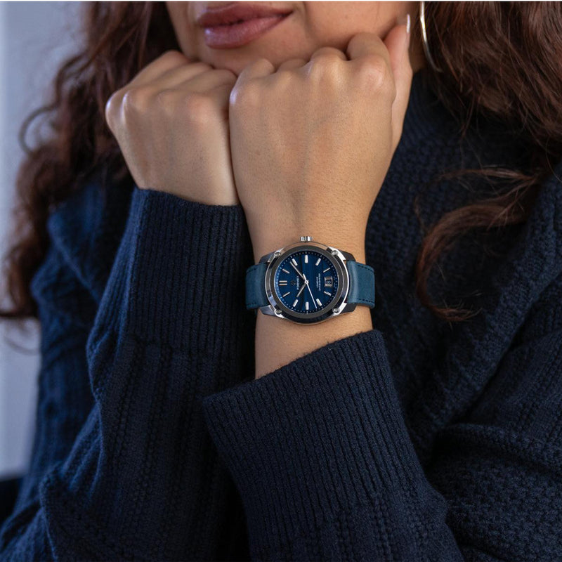 Formex Essence ThirtyNine Swiss Automatic Chronometer with Blue Agate Dial #0333-1-6639-100