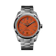 Formex Essence 39mm Swiss Splash Automatic Chronometer with Sunset Orange Dial #0333-1-6667-100