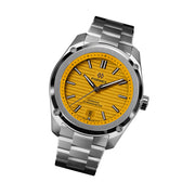 Formex Essence 39mm Swiss Splash Automatic Chronometer with Sunflower Yellow Dial #0333-1-6687-100