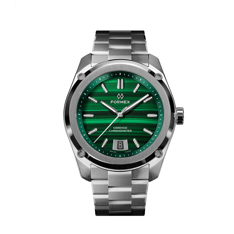 Formex Essence ThirtyNine Swiss Automatic Chronometer with Green Malachite Dial #0333-1-6690-100