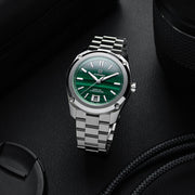 Formex Essence ThirtyNine Swiss Automatic Chronometer with Green Malachite Dial #0333-1-6690-100 lifestyle