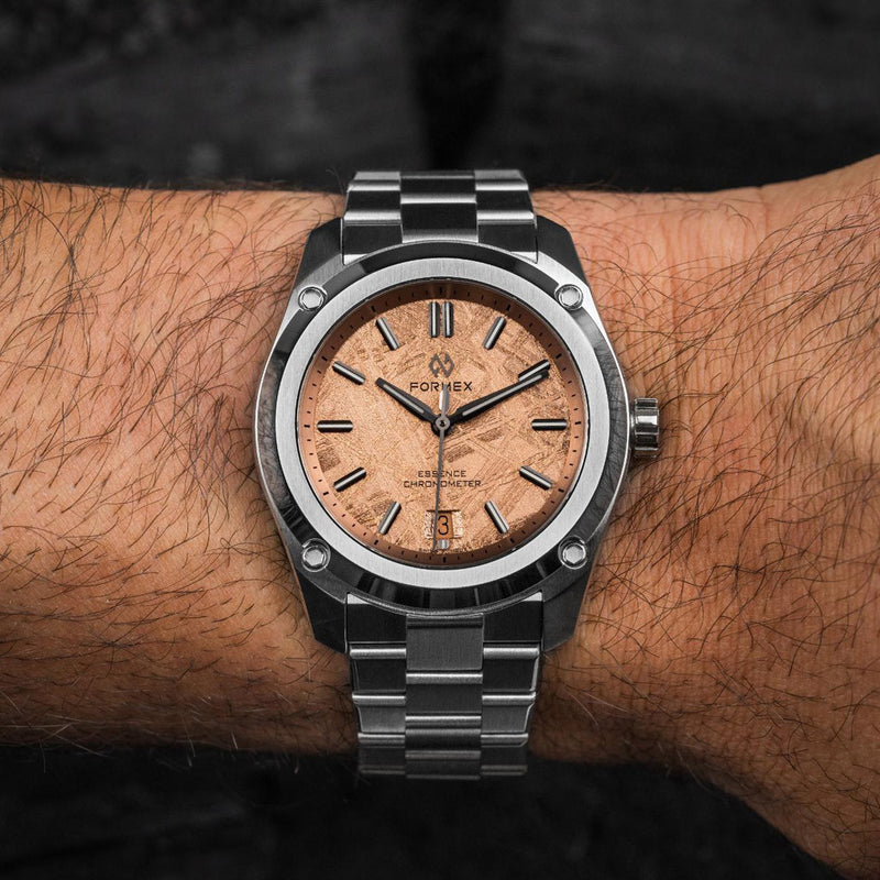 Formex Essence ThirtyNine Chronometer with Space Gold Meteorite Dial #0333-9-6695-100