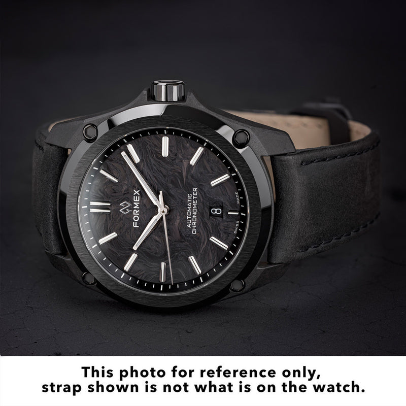 Formex Essence Leggera COSC Automatic Carbon Case Watch with Forged Carbon Dial #0330.4.6399.811 lifestyle
