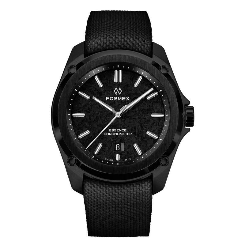 Formex Essence Leggera COSC Automatic Carbon Case Watch with Forged Carbon Dial #0330.4.6399.811 zoom