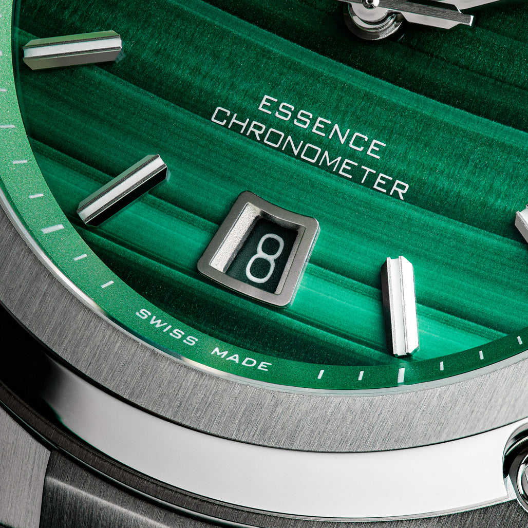 Formex Essence 41mm Chronometer with Malachite Dial #0334.1