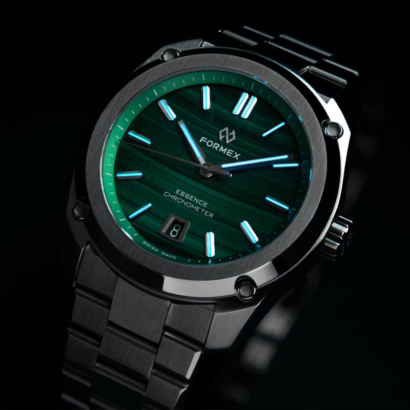 Formex Essence 41mm Chronometer with Malachite Dial #0334.1.6690.100