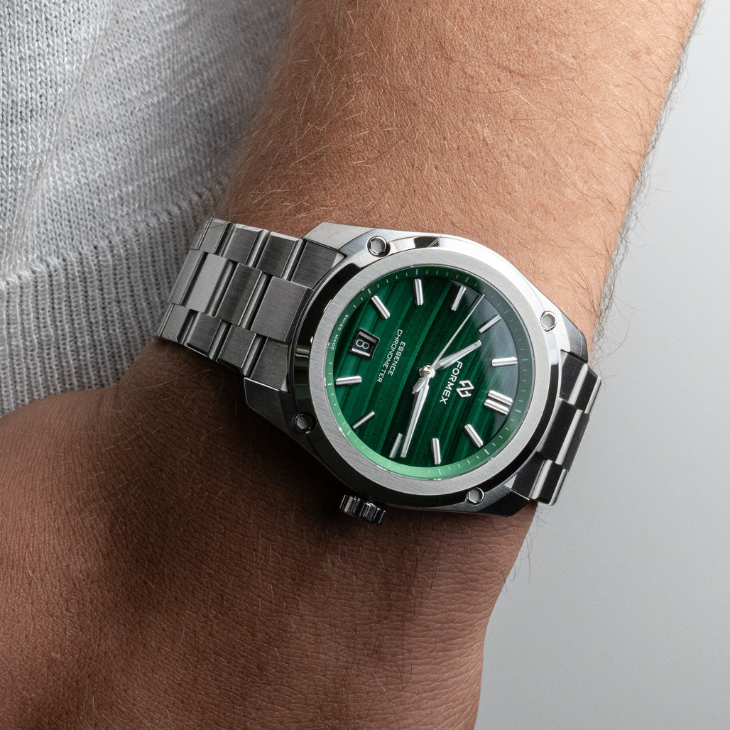 Formex Essence 41mm Chronometer with Malachite Dial #0334.1