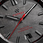 Formex Essence Ceramica 41mm COSC Dark Matter "Red Shift" Watch #0336.4.6208.411