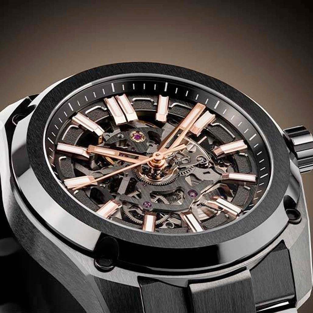 Formex Essence Ceramica Stradale COSC Watch with Goldtone Accents