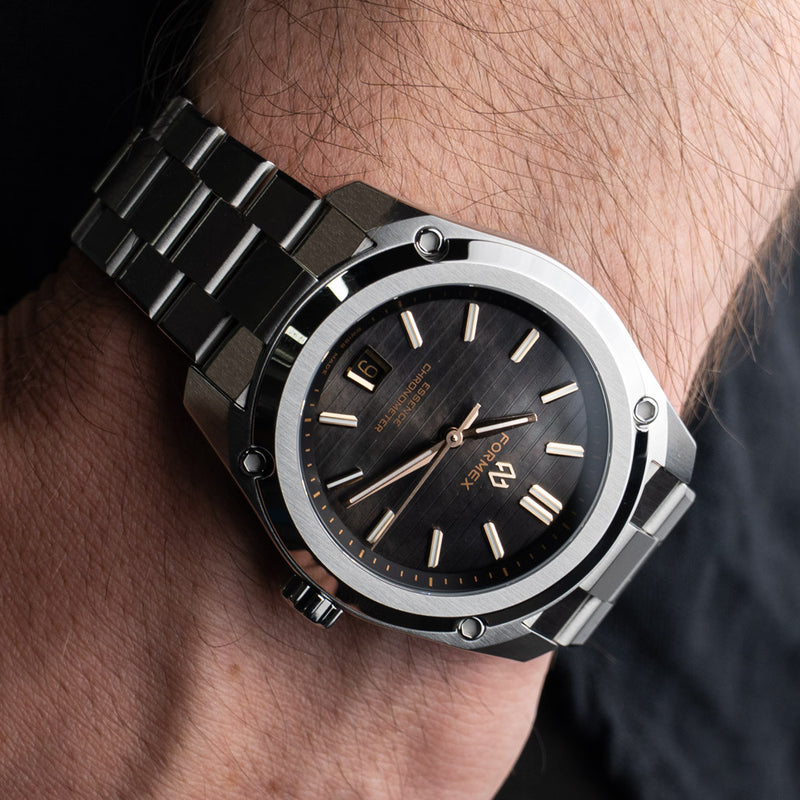 Formex Essence ThirtyNine Black Pearl Swiss Chronometer #0339.1.6641.101