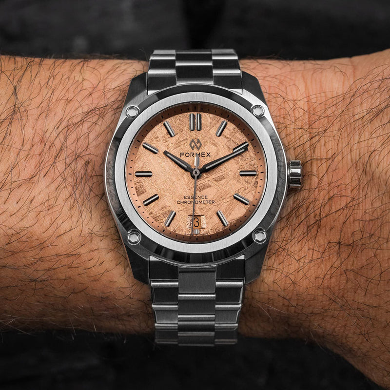 Formex Essence ThirtyNine Chronometer with Space Gold Meteorite Dial #0339.9.6695.101