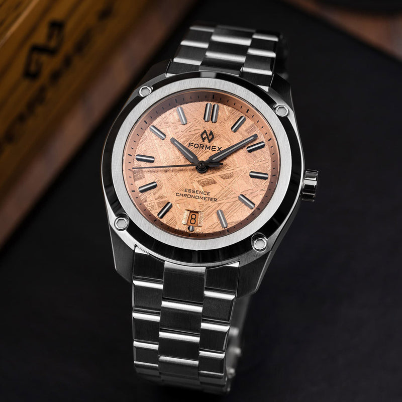 Formex Essence ThirtyNine Chronometer with Space Gold Meteorite Dial #0339.9.6695.101