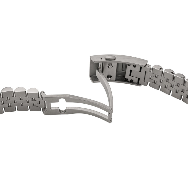 Islander Brushed and Polished Link Watch Bracelet for Bulova Seville #BRAC-130