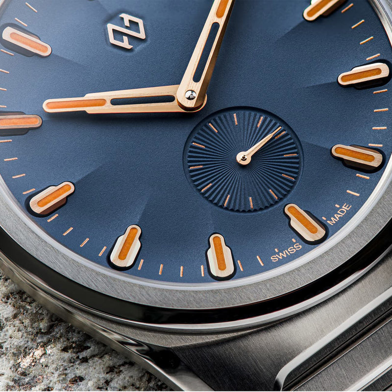 Formex Aria Manufacture Chronometer in Denso Blue #0513.1.5033